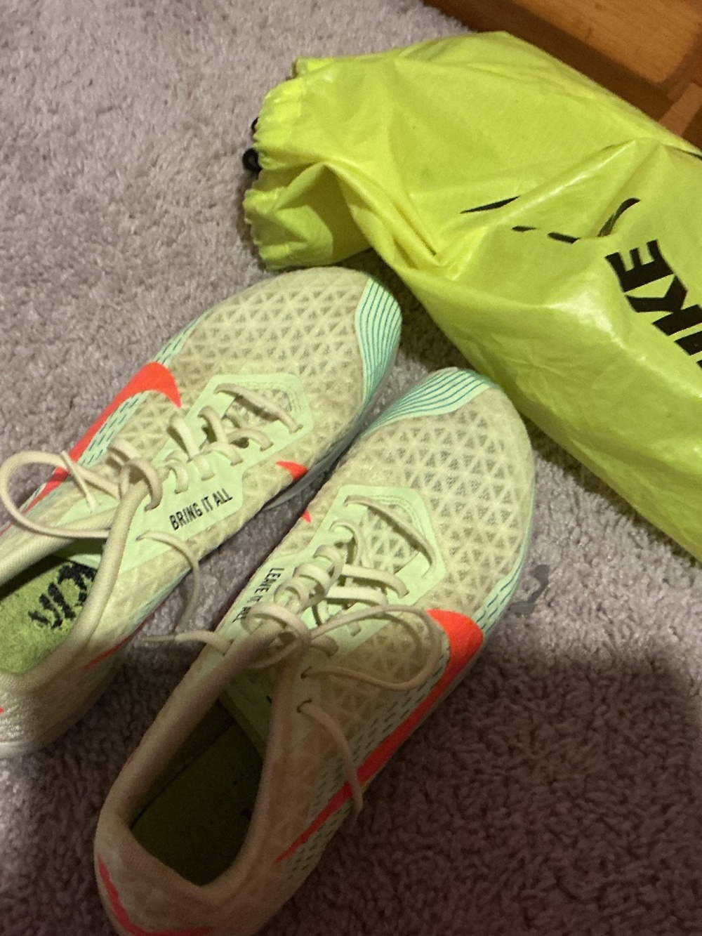 Nike track spikes